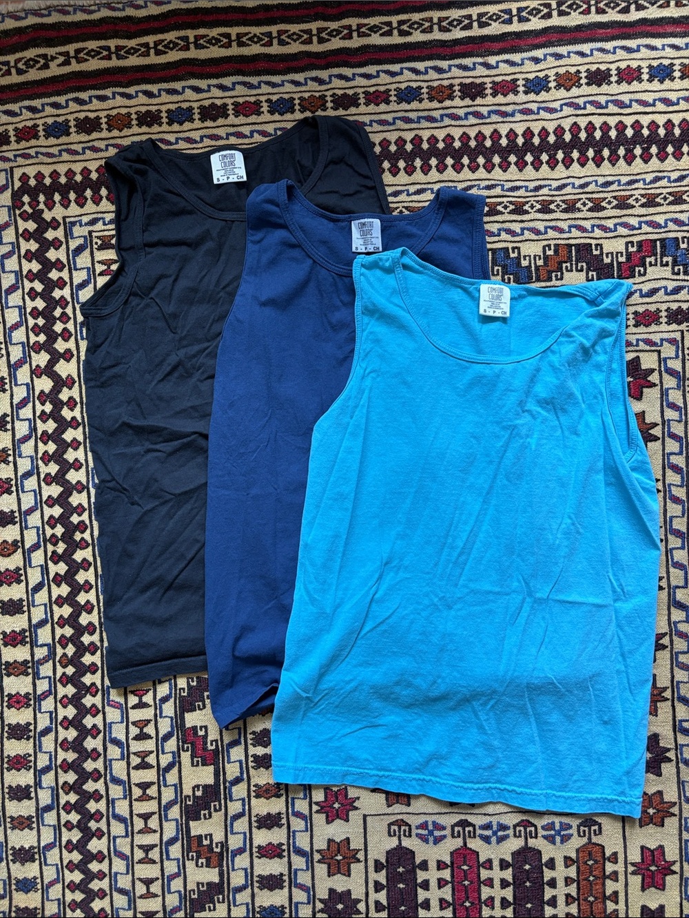 Comfort Colors Tank Tops - lot of 3